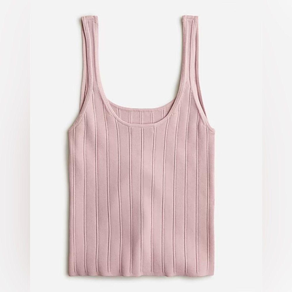 JCrew Supersculpt Scoopneck Sweater-Tank 3X